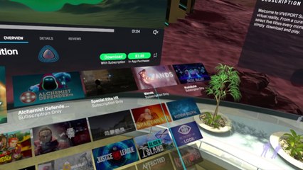 HTC Vive présente le Viveport VR - CES 2018