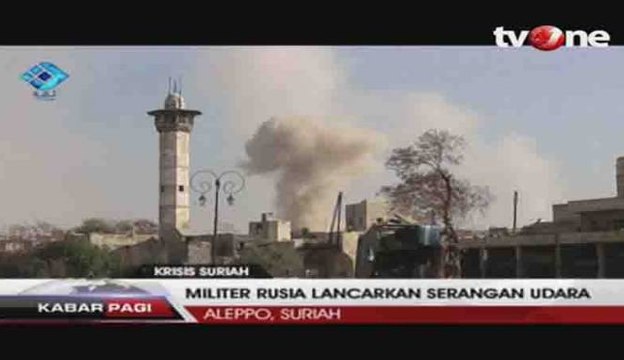 Serangan Udara Militer Rusia di Aleppo Tewaskan Tiga Orang