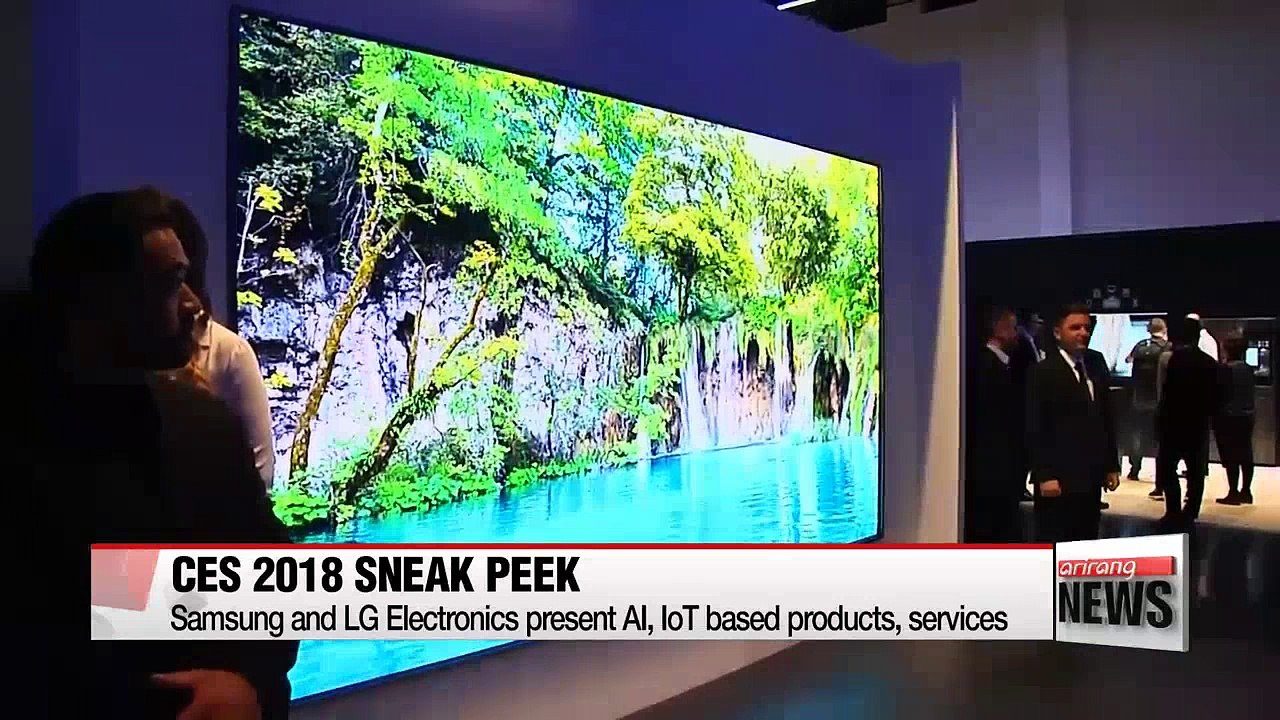 Samsung and LG Electronics to present AI, IoT based products, services at CES 2018