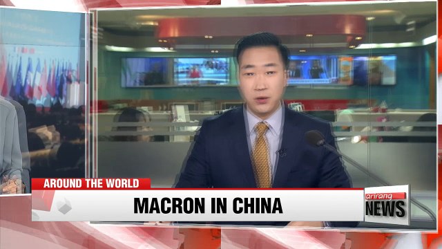 Macron urges cooperation Silk Road project on China visit