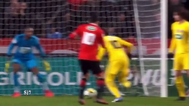 Rennes 1 x 6 PSG (HD) Melhores Momentos e Gols (SHOW DE NEYMAR) COPA DA FRANÇA 07_01_2018