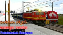 Howrah To Secunderabad Falaknuma SF Express Departure From Kharagpur || IR In MSTS opne rail