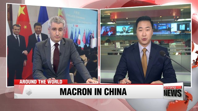 Macron urges cooperation Silk Road project on China visit