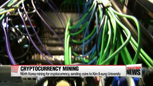 North Korea mining for cryptocurrency, sending coins to Kim Il-sung University