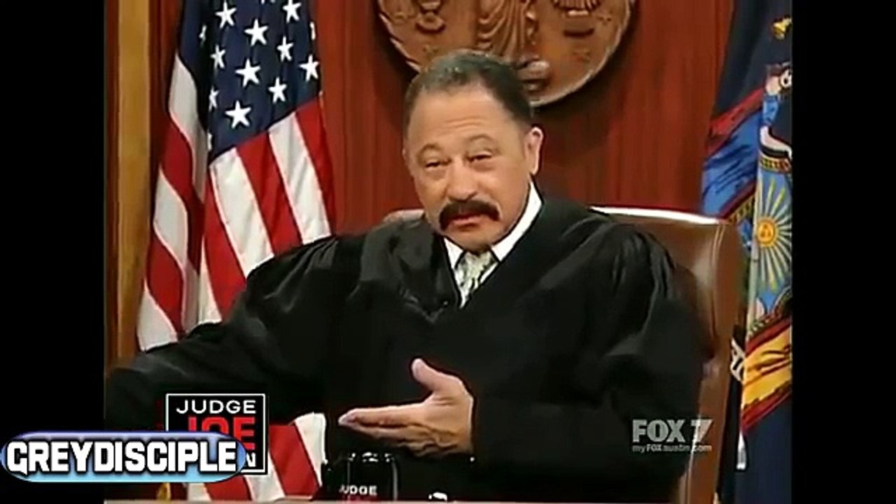 JUDGE JUDY TYPE CASE: WHEN 2 MEN BREAK UP WORDS FLY! JUDGE JOE BROWN CANT STOP LAUGHING!