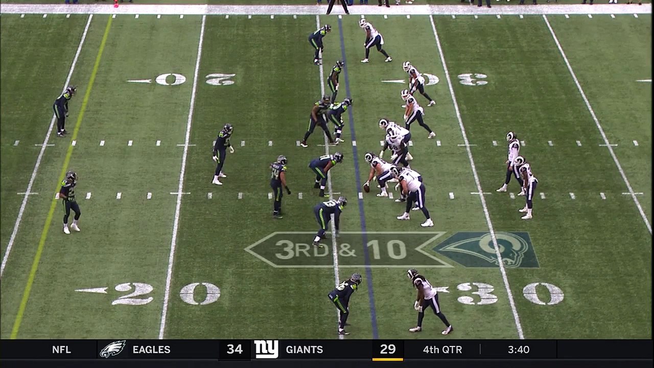 2017 - Los Angeles Rams wide receiver Robert Woods makes first catch since returning from injury