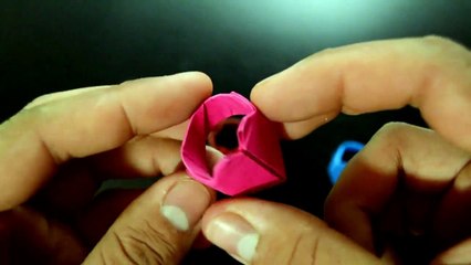 Origami- Heart Ring - Instructions in English ( BR )_HD