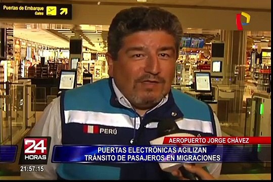 Aeropuerto Jorge Chávez: puertas electrónicas agilizan tránsito de pasajeros en migraciones