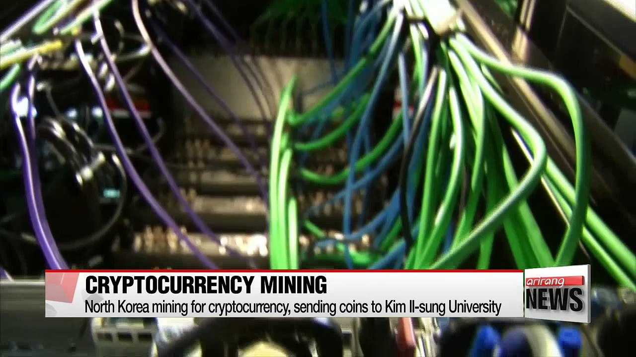 North Korea mining for cryptocurrency, sending coins to Kim Il-sung University