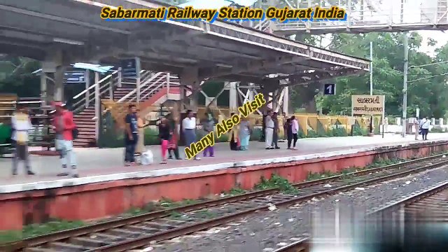 Sabarmati Railway Station Gujrat India_HD ❇⚫⚫❇⚫⚫❇ Many Also visit