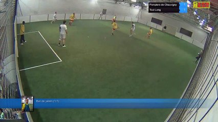 But de julien (1-1) - Pompiers de Chauvigny  Vs Tout Long - 08/01/18 20:00 - LIGUE 2