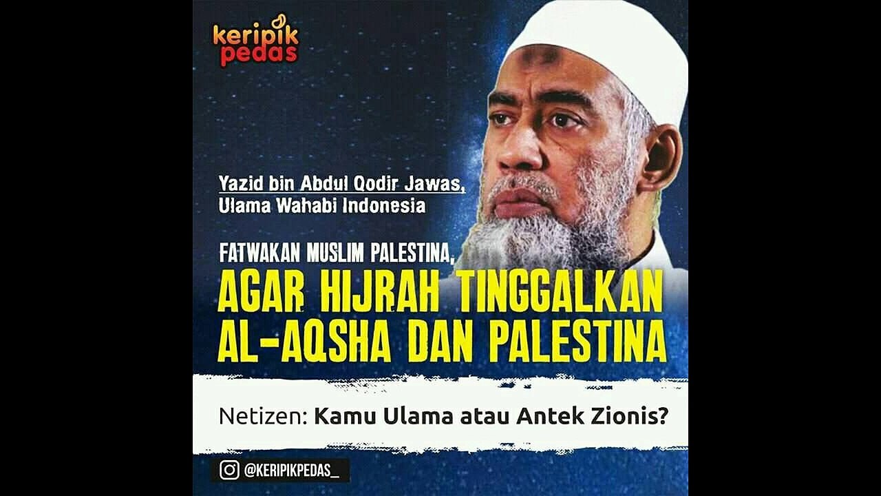 Balada Tikus Sawah (Salafi Wahabi) - Ketika Misionaris Wahabi Berbicara Tentang Palestina