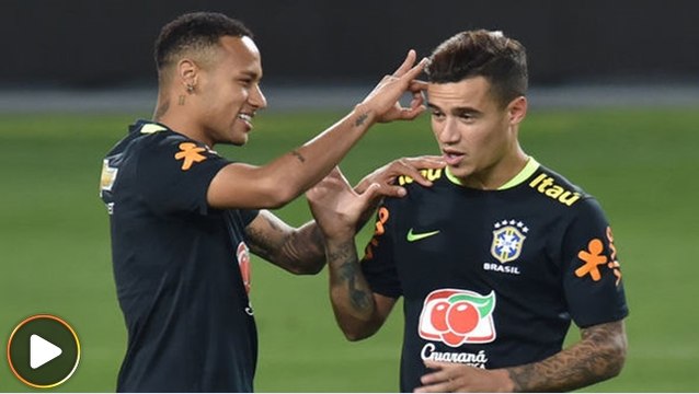 Neymar ucap tahniah Coutinho sertai Barcelona