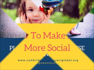 Play school in franchise in India