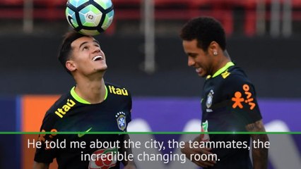 Download Video: Neymar congratulated me on Barca move - Coutinho