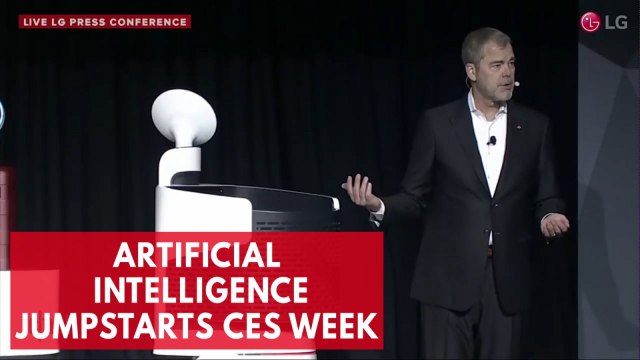 At CES, LG introduces new smart home products with artificial intelligence
