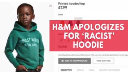 H&M apologizes for racist hoodie after backlash