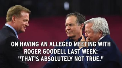 Bill Belichick Refutes 'Baseless' Report, Plans To Coach Patriots Next Year