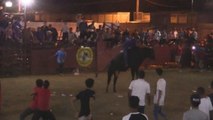 Celebran al Cristo Negro de Esquipulas con montada de toros en Nicaragua