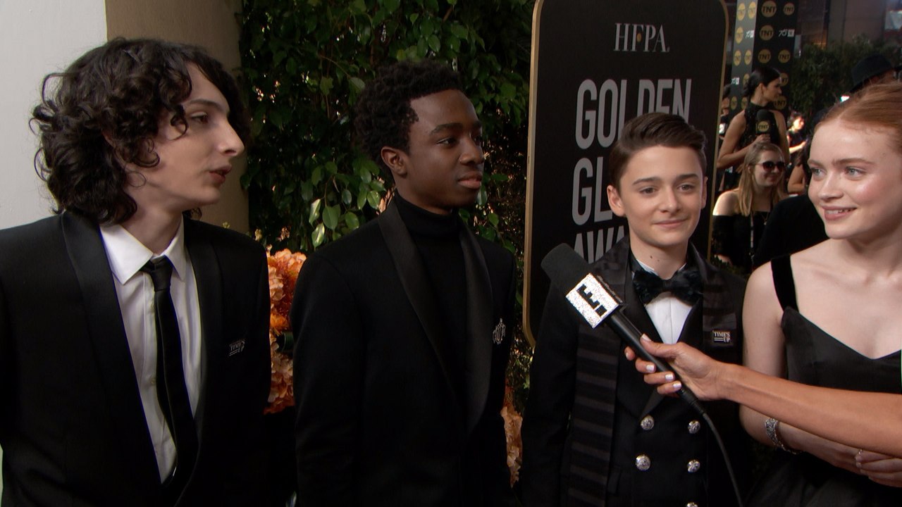 "Stranger Things" Cast Excited for 2018 Golden Globe Awards