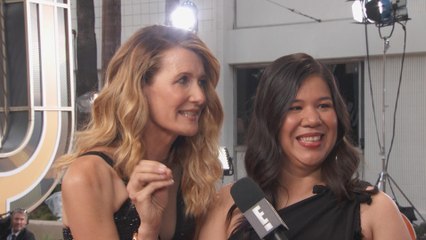 Laura Dern Fights for Women's Rights at 2018 Globes