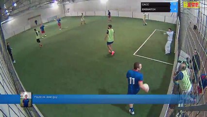 Faute de Jean guy - CACC Vs ENSMATCH - 08/01/18 18:00 - LIGUE 4 - Poitiers Game Parc