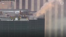 Three People Injured In Fire Atop New York's Trump Tower
