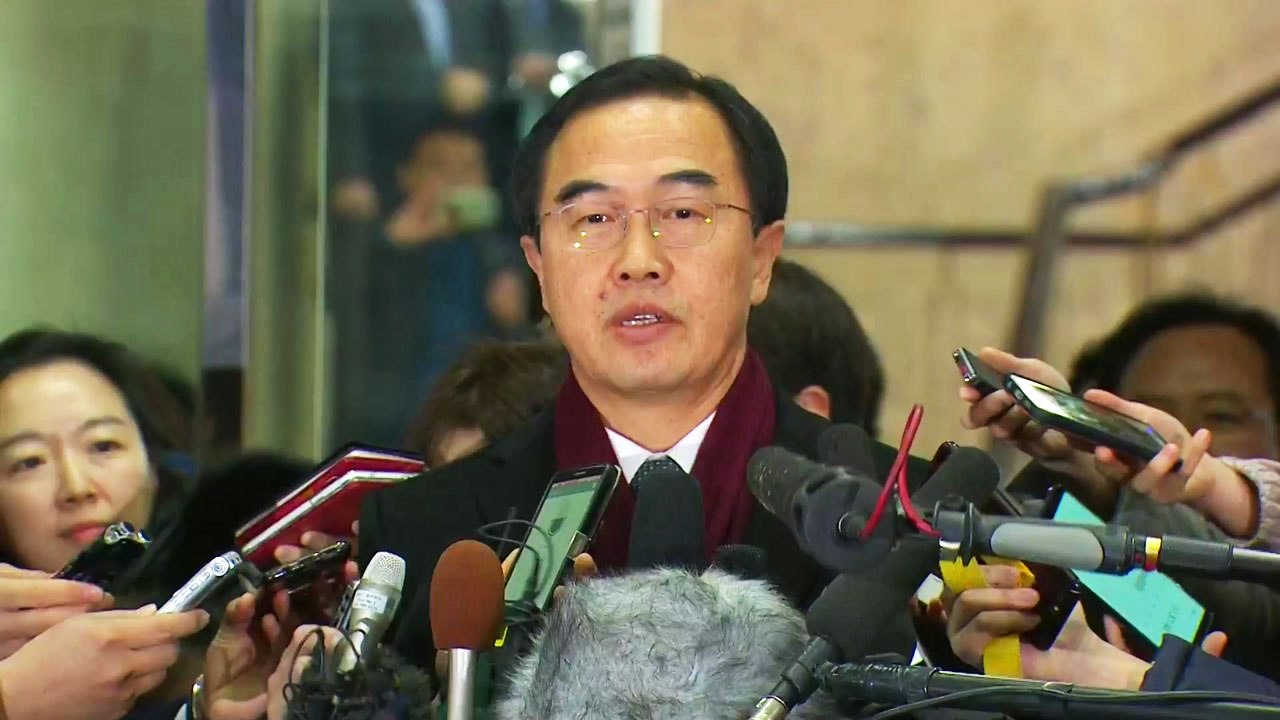 남북 회담 우리 측 대표단 출발 소감 / YTN