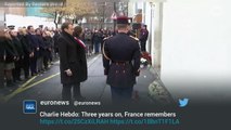 France Remembers Charlie Hebdo Victims Three Years After Attacks