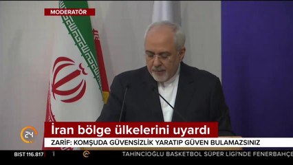 İran bölge ülkelerini uyardı