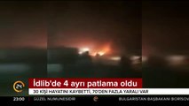 İdlib'de 4 ayrı patlama oldu