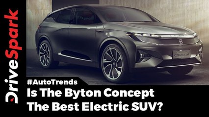 Tesla Model X Rival Byton EV Concept | CES 2018 - DriveSpark