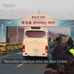 Rencontre historique entre les deux Corées