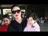 Taimur Ali Khan Looks Too Cute While Returning From Swiss Holidays