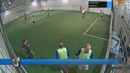 But de Alex (7-8) - Les Banqsters Vs ENSMA FC  - 08/01/18 20:00 - LIGUE 1 - Poitiers Game Parc