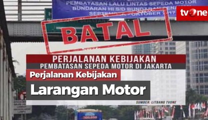 Perjalanan Kebijakan Pembatasan Sepeda Motor di Jakarta