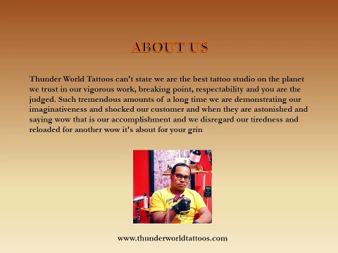 Tattoo Creator in Kolkata - Thunder World Tattoos
