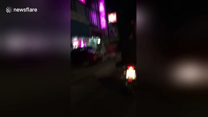 When you win a fridge at the local raffle but can't get it home