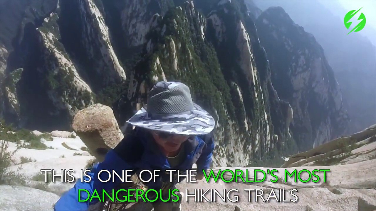 Si vous avez le vertige on vous déconseille fortement ce chemin de montagne