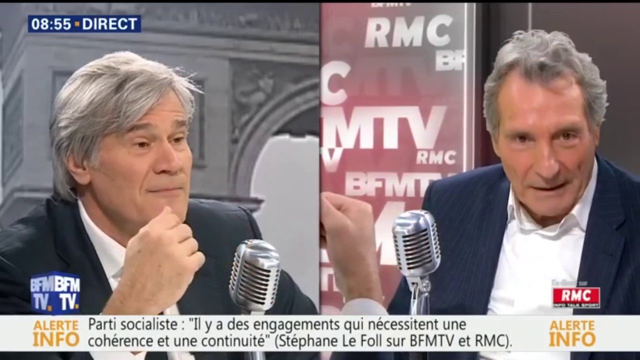 "Le ridicule, c’est de passer de la moralisation de la vie politique au ticket", pense Le Foll