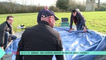 Sur Place à Gorges : des lycéens lancent un ballon dans l'espace
