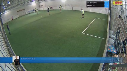 But de florian (0-2) - Les Banqsters Vs ENSMA FC  - 08/01/18 20:00 - LIGUE 1 - Poitiers Game Parc