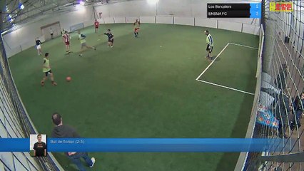 But de florian (2-3) - Les Banqsters Vs ENSMA FC  - 08/01/18 20:00 - LIGUE 1 - Poitiers Game Parc