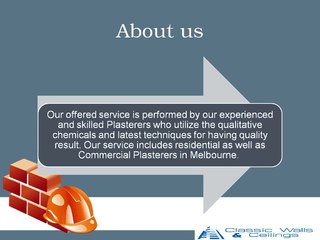 Commercial plasterers Essendon | Classic Walls And Ceiling