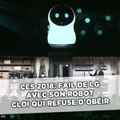 CES 2018: Fail de LG sur scène avec un robot qui refuse d'obéir