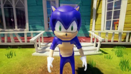 SONIC THE HEDGEHOG - Hello Neighbor Mod