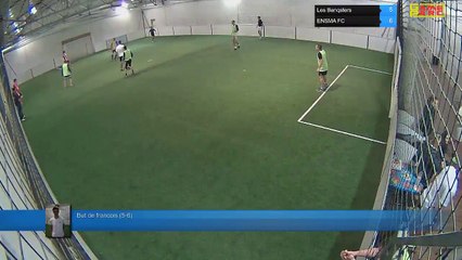 But de francois (5-6) - Les Banqsters Vs ENSMA FC  - 08/01/18 20:00 - LIGUE 1 - Poitiers Game Parc