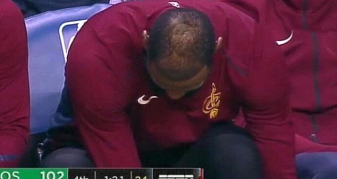 Sosyal Medya Kullanıcıları, LeBron James'in Kafasındaki Silüeti Cenk Tosun'a Benzetti