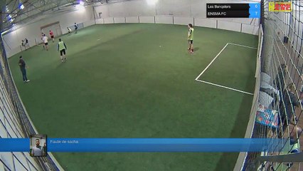 Faute de sacha - Les Banqsters Vs ENSMA FC  - 08/01/18 20:00 - LIGUE 1 - Poitiers Game Parc