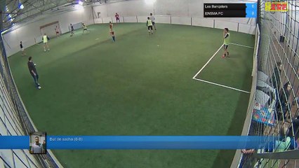 But de sacha (6-8) - Les Banqsters Vs ENSMA FC  - 08/01/18 20:00 - LIGUE 1 - Poitiers Game Parc